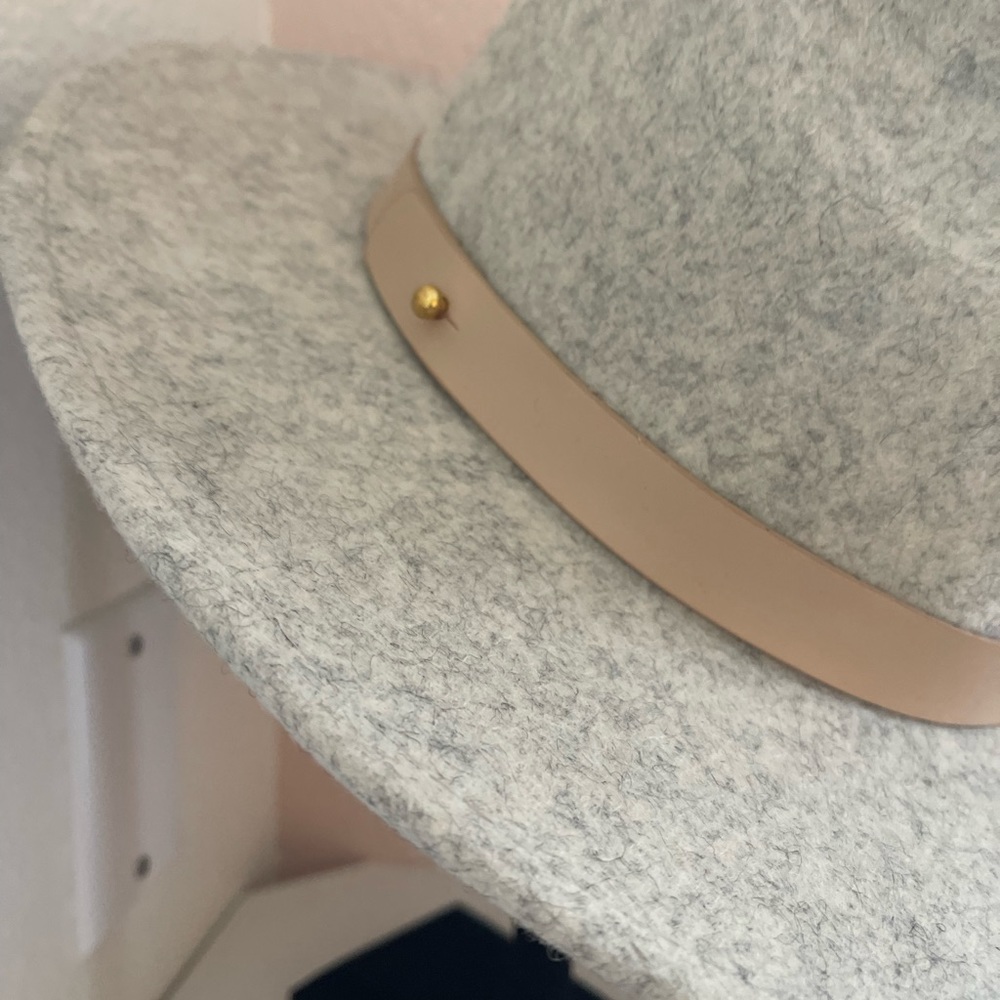 Lack of Color Fedora in style “The Mack”. Various Sizes. Neutral color - Picture 7 of 14